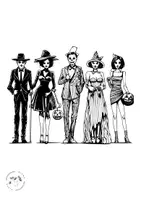 Vorschau - Mal- und Bastelvorlagen - Halloween - Monster und Vampire ausmalen - Seite 3