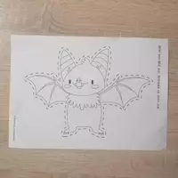 Vorschau - Mal- und Bastelvorlagen - Fensterbilder: Halloween - Seite 1