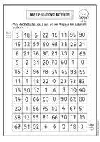 Vorschau - Arbeitsblätter - Vervielfache: Multiplikationsrätsel für die 4. Klasse der Grundschule (Mathe) - Seite 3