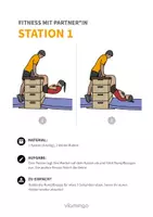 Vorschau - Stationenlernen - 30 Fitnessübungen für ein Partner-Workout (Sport) - Seite 3