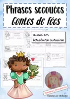 Aperçu - Feuilles d'exercices - Phrases secouées: Contes de fees - Page de couverture
