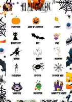 anteprima - Esercizi - Halloween: Foglio di lavoro in Englese - Pagina 1