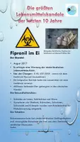 Vorschau - Präsentationen/Tafelbilder - Die größten Lebensmittelskandale - Deckblatt