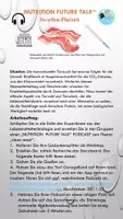 Vorschau - Arbeitsblätter - Cleanmeat: Podcast - Nutrition Future Talk - Deckblatt
