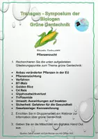 Vorschau - Anderer Materialtyp - Unterrichtsprojekt: Symposium der Gentechnik - Seite 1
