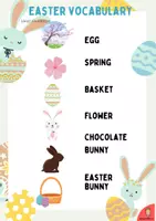 anteprima - Esercizi - Easter: foglio di lavoro di pasqua in Inglese - Pagina 2