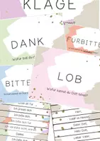 Vorschau - Präsentationen/Tafelbilder - Formulierungshilfen Gebete (Dank, Lob, Bitte, Fürbitte, Klage) - Deckblatt
