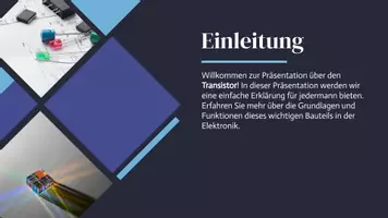 Vorschau - Präsentationen/Tafelbilder - Der Transistor (Elektronik) - easy erklärt :) - Seite 3