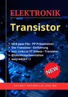 Vorschau - Präsentationen/Tafelbilder - Der Transistor (Elektronik) - easy erklärt :) - Deckblatt