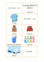 Vorschau - Spiele - Bildkarten Vocabulary Young World 1 Unit 4 - Seite 3
