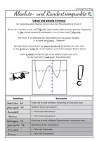 Vorschau - Stundenentwürfe - Einführung (Rand-) Extrempunkte - PowerPoint und Arbeitsblatt - Seite 2
