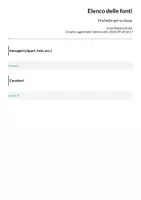 anteprima - Altro tipo di materiale - Etichette per la classe - Pagina 1