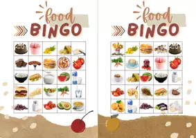 Vista previa - Juegos / Gamificación - Food Bingo cards - Comida - Inglés | ESL. EFL - página 2
