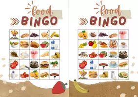Vista previa - Juegos / Gamificación - Food Bingo cards - Comida - Inglés | ESL. EFL - página 3