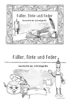 Vorschau - Stationenlernen - Füller, Feder und Tinte - Geschichte der Schreibgeräte | Ergänzung zum Füllerführerschein - Seite 1