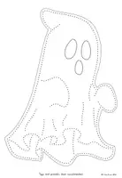 Vorschau - Mal- und Bastelvorlagen - Fensterbilder Halloween zum Prickeln Fensterdeko basteln - Seite 3