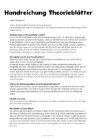 Vorschau - Unterrichtsreihen - Theorieblätter - Mathematik 6 - Teil 1 - 9 Themen (6.1, 6.3, 6.4) zum Lehrmittel des Lehrmittelverlags Zürich - Seite 1