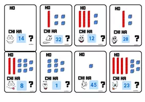 anteprima - Esercizi - Gioco di carte numeriche in base 10 - Pagina 1