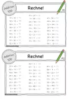Vorschau - Arbeitsblätter - Freiarbeit Rechnen in mehreren Bereichen - Seite 3