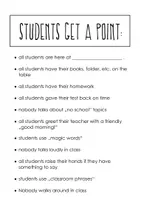 Vorschau - Poster - classroom management - Belohnungssystem "teacher vs. students" (Back to school) - Seite 3