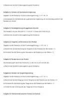 Vorschau - Arbeitsblätter - 20 Parabel Prüfungsniveau Aufgaben - perfekte Vorbereitung - Seite 2
