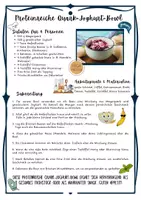 Vorschau - Arbeitsblätter - Leckere proteinreiche Quarkbowl / schnelles gesundes Rezept + Infotext (Hauswirtschaft, Verbraucherbildung) - Seite 1