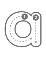 Vorschau - Arbeitsblätter - Schwungübungen - Alle Kleinbuchstaben von a-z - Seite 1