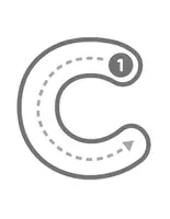 Vorschau - Arbeitsblätter - Schwungübungen - Alle Kleinbuchstaben von a-z - Seite 3