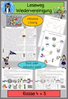 Vorschau - Spiele - Leseverständnis Feste und Feiertage, Materialpaket Lesewege, Lesetraining, Leseverständnis - Seite 1
