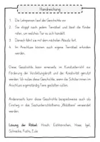 Vorschau - Anderer Materialtyp - Waldtiere - Rätselgeschichte - Seite 1