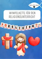 Vorschau - Mal- und Bastelvorlagen - Materialpaket für den Religionsraum - Deckblatt