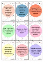 Vorschau - Merkblätter - Christliche Motivationssprüche - Seite 1