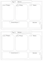 Vorschau - Arbeitsblätter - Ernährungstagebuch (differenziert Klasse 1 und 2) - Seite 3