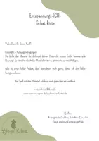 Vorschau - Arbeitsblätter - Entspannungs-ICH-Schatzkiste - Seite 1