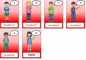 Vorschau - Spiele - Rechenspiel im Zahlenraum bis 20 - Seite 3