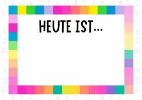 Vista previa - Decoración del aula - Die Woche. Plakate mit den Wochentagen. Los días de la semana en alemán. - página 3