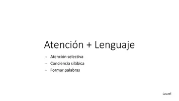 Vista previa - Hojas de trabajo - Lenguaje y Atención para colorear - página 1