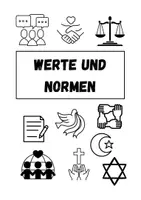 Vorschau - Arbeitsblätter - Deckblatt Ethik/ Werte und Normen - Seite 2
