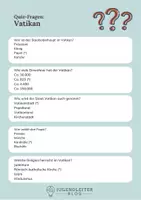 Vorschau - Spiele - 25 Quizfragen für Kinder: Vatikan (Rom/Italien) - Seite 2