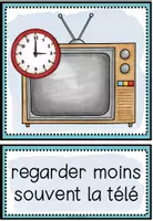 Vista previa - Tarjetas / Manipulativos - LES RÉSOLUTIONS POUR LE NOUVEL AN - Tarjetas con imágenes - página 2