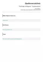 Vorschau - Arbeitsblätter - "The Pledge of Allegiance" - Stundenmaterial - Seite 1
