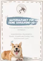 Vorschau - Unterrichtsreihen - Schulhund-AG Materialpaket - Deckblatt