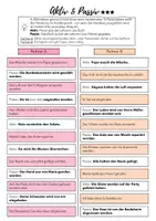 Vorschau - Arbeitsblätter - Aktiv/Passiv - differenzierte Tandembögen - Seite 3
