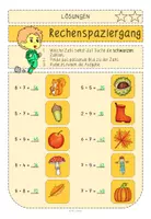 Vorschau - Arbeitsblätter - Rechenspaziergang Herbst2 Einmaleins ZR100 - Seite 2