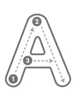 Vorschau - Arbeitsblätter - Schwungübungen - Alle Großbuchstaben von A-Z - Seite 1