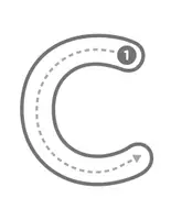 Vorschau - Arbeitsblätter - Schwungübungen - Alle Großbuchstaben von A-Z - Seite 3