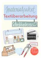 Vorschau - Präsentationen/Tafelbilder - Materialpaket: Textüberarbeitung - Deckblatt