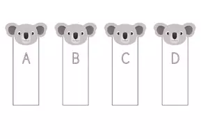 Vorschau - Anderer Materialtyp - Koala Lesezeichen zum Selbstgestalten - Seite 3
