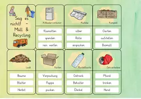 Vorschau - Spiele - Klima- & Umweltschutz / Earth Day: Sag es nicht! (Müll & Recycling) - Sachunterricht / Deutsch - Kl. 2/3 - Seite 2