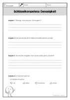 Vorschau - Stationenlernen - Schlüsselkompetenz Genauigkeit - Seite 3